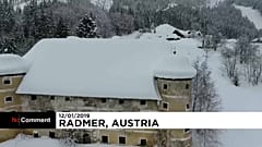 Bayern und Österreich kämpfen mit dem Schnee