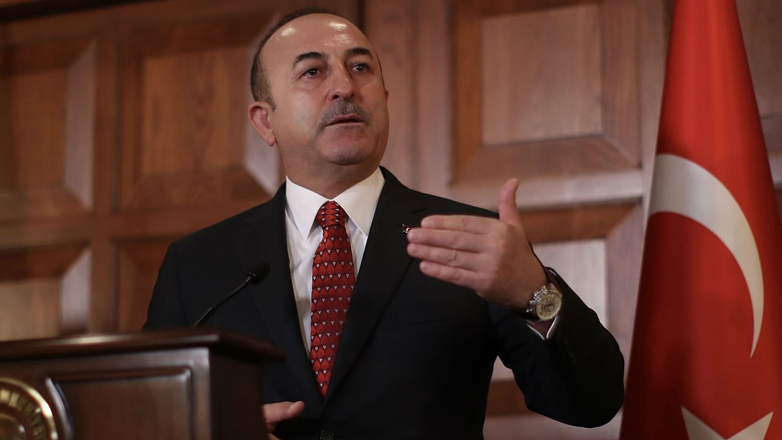 Çavuşoğlu'ndan Trump'a yanıt: Tehditlere pabuç bırakmayız