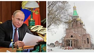 В Сербии строят "церковь Путина"