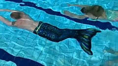 Finlandiya’da “deniz kızı” yüzme kurslarına ilgi artıyor