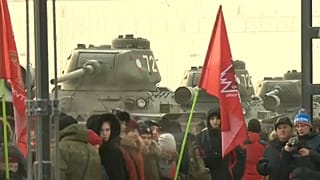 Működőképes T-34 tankok tértek haza