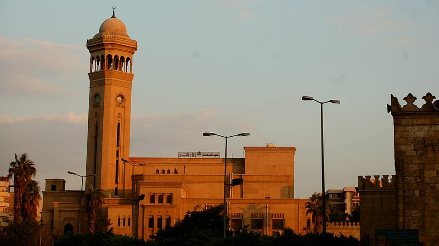 جامعة الأزهر تطرد فتاة ظهرت في فيديو تعانق صديقها 