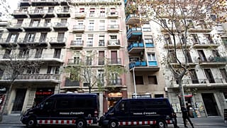 Photo prétexte démantèlement d'une cellule islamiste à Barcelone 15/01/19.