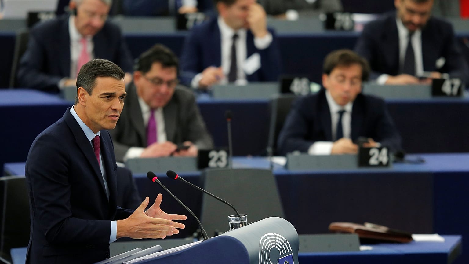 Pedro Sánchez: "Estamos trabajando para minimizar una posible salida sin acuerdo"
