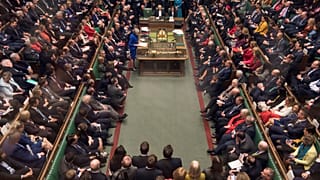 Theresa May au parlement le 16 janvier 2019