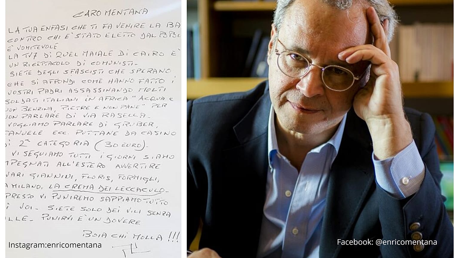 Απειλητικό μήνυμα σε δημοσιογράφο που επικρίνει την κυβέρνηση Σαλβίνι-Ντι Μάιο