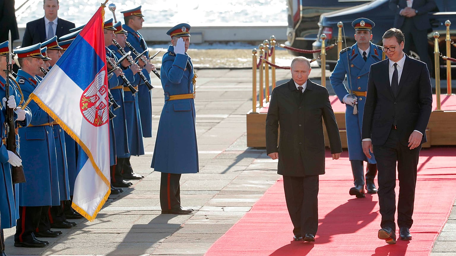 Владимир Путин прибыл в Сербию