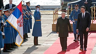 Владимир Путин прибыл в Сербию