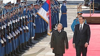Serbia extiende la alfombra roja a Putin pese al malestar europeo