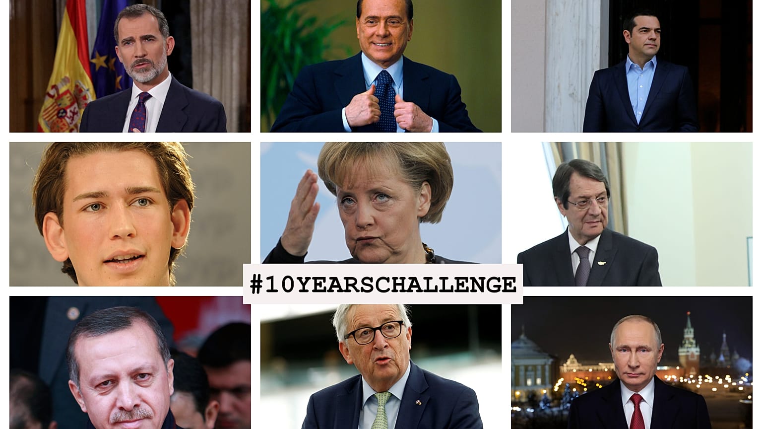 #10yearchallenge: Erdoğan, Trump, Merkel...10 yılda liderler ne kadar değişti?