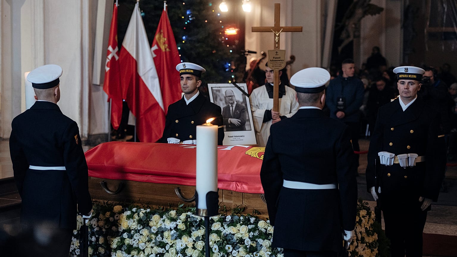 La Pologne dit adieu au maire de Gdansk
