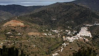 General view of the area where the rescue operation is taking place