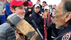 Students eyed for taunting Native Americans