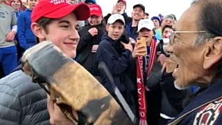 Students eyed for taunting Native Americans