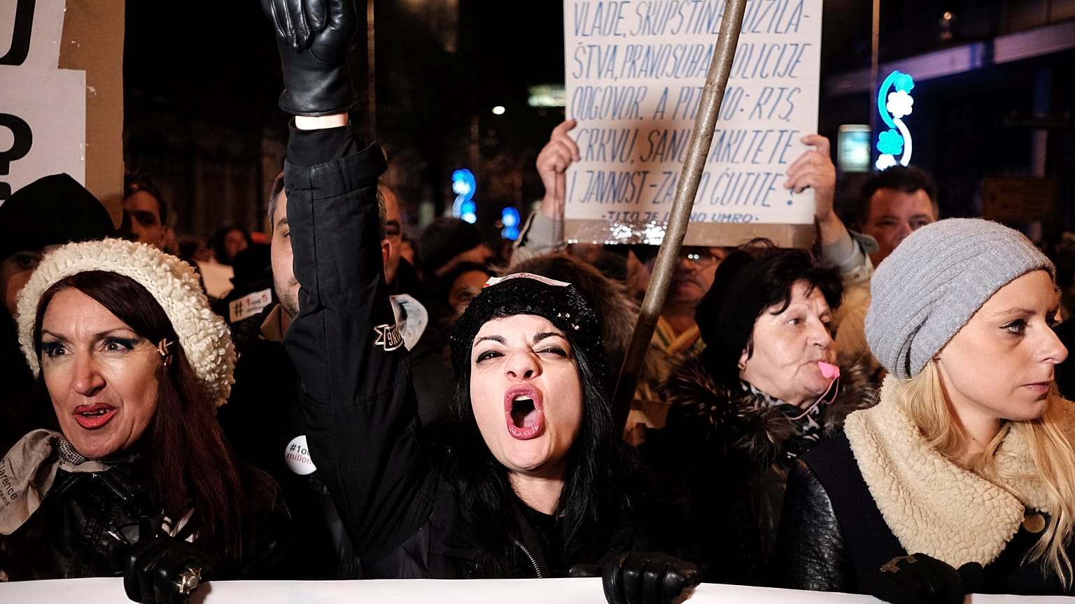 Serbie : nouvelles manifestations anti-Vucic