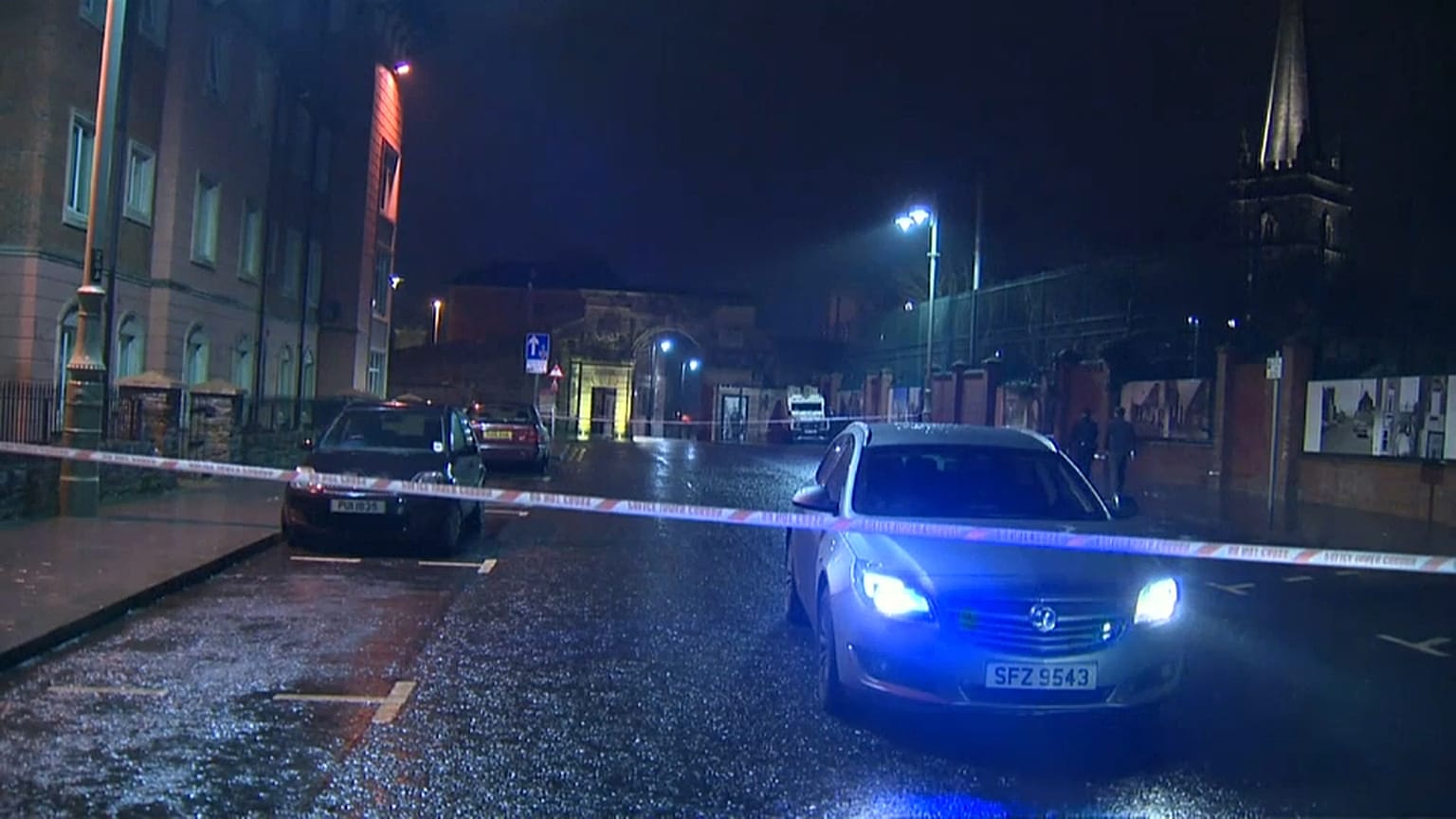 Nordirland: Explosion in Londonderry