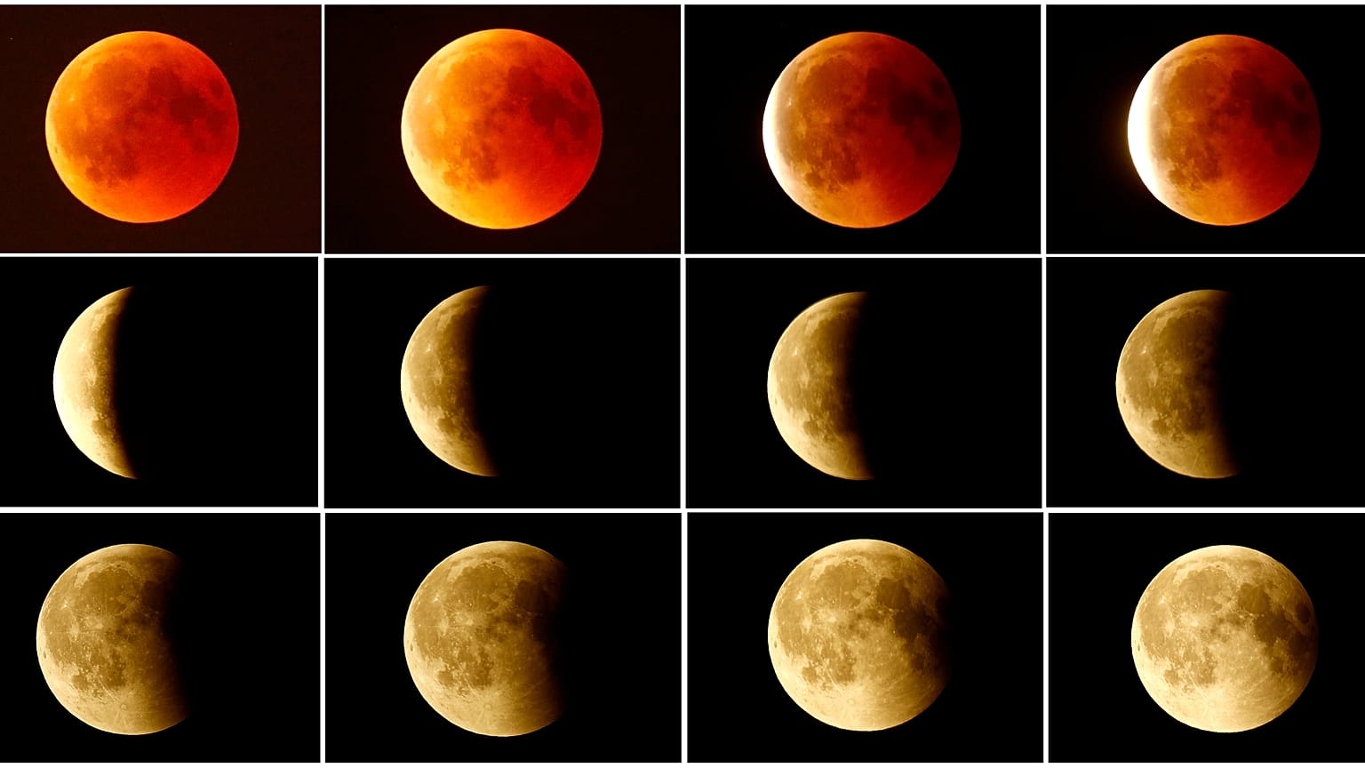 Totale Mondfinsternis an diesem Montagmorgen: Höhepunkt um 6.12 Uhr