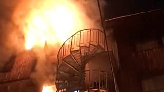 Начато расследование пожара в Куршевеле
