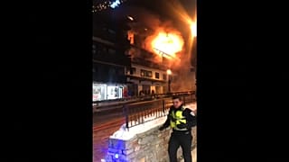 Two die in Courchevel fire