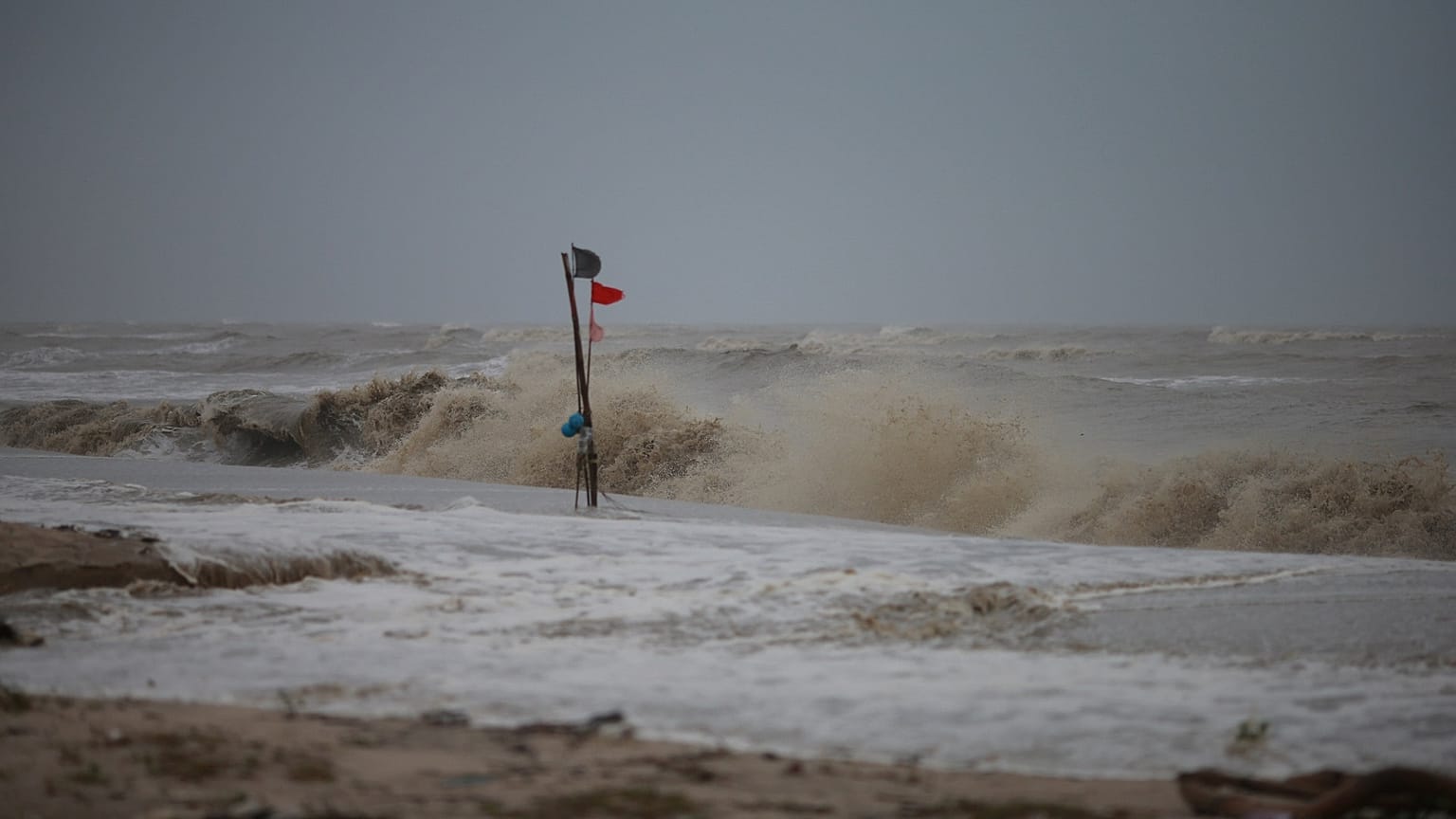 Tropical storm Pabuk approaches the province of Nakhon Si Thammarat