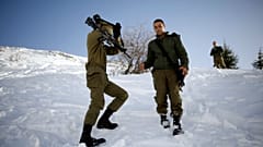 برخورد موشک «ایرانی» با گنبد آهنین اسرائیل بر فراز پیست اسکی در جولان