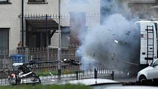 Police in Northern Ireland respond to three security alerts after weekend of violence