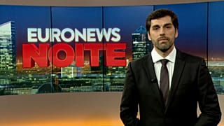 Euronews Noite apresentado por Ricardo Borges de Carvalho