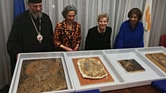 Επιστρέφουν στην Κύπρο μετά από 45 χρόνια τοιχογραφίες που κλάπηκαν από τα κατεχόμενα