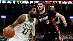 Kyrie Irving (Boston Celtics) gegen Tyler Johnson (Miami Heat)