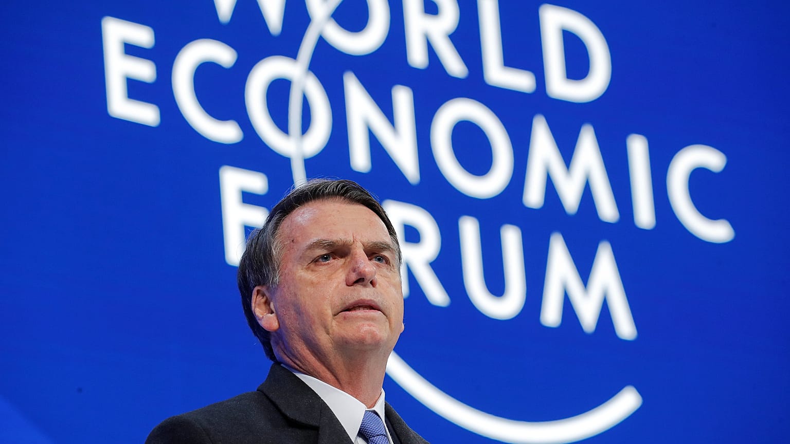 Bolsonaro presenta en Davos su "nuevo Brasil"