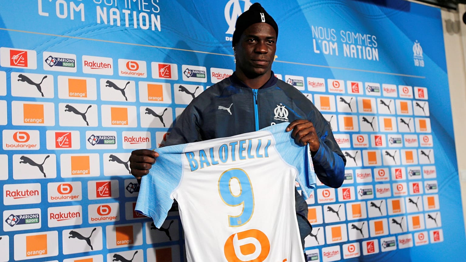 Mario Balotelli enfin à l'Olympique de Marseille