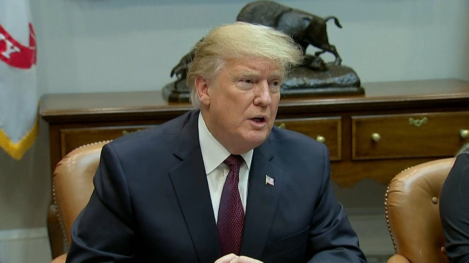 Trump no descarta el uso de la fuerza militar en Venezuela