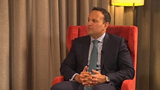 Irish prime minister Leo Varadkhar