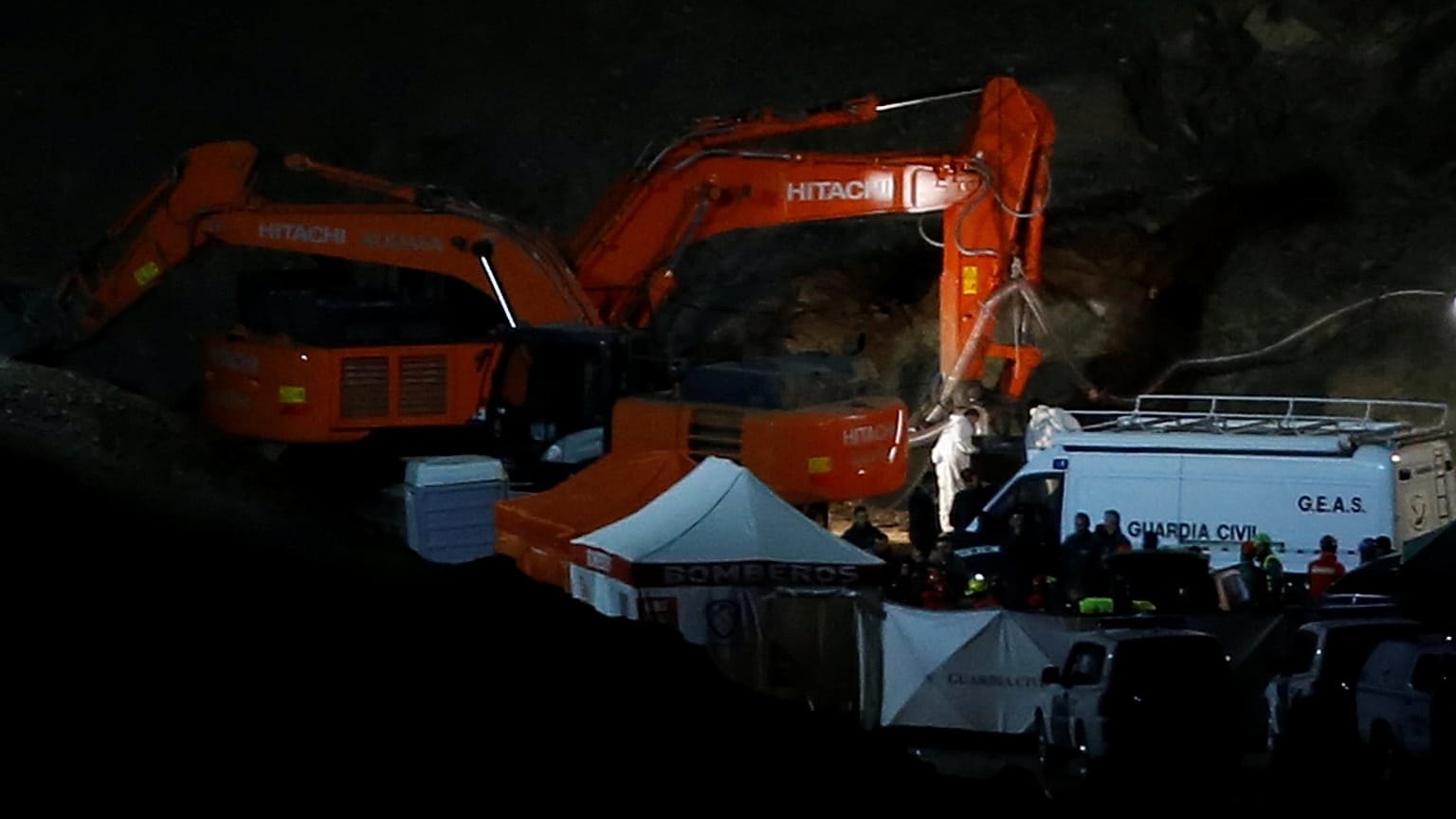 Spanish rescuers find body of toddler trapped in borehole