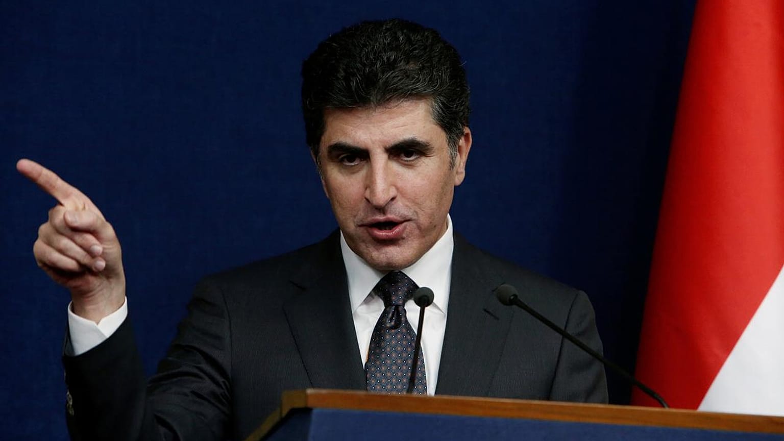 Irak Kürt Bölgesel Yönetimi Başbakanı Neçirvan Barzani