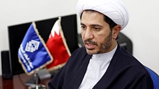 الأمين العام لجمعية الوفاق المعارضة الشيخ علي سلمان