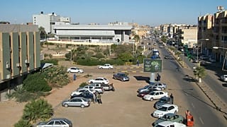 صورة لشارع من مدينة سبها