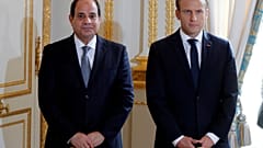 Macron presses Egypt's Al-Sisi on human rights during official visit