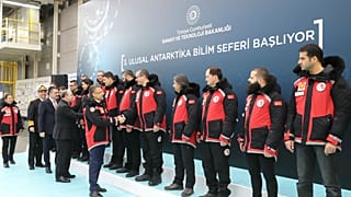 Türkiye'den Antarktika'ya ekip yola çıktı
