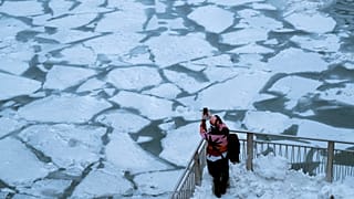 США сковали морозы 