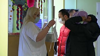 Вспышка кори в детской клинике