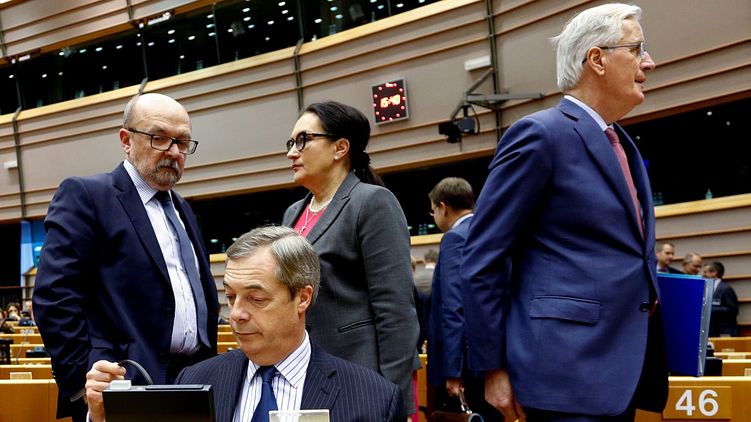 Nigel Farage says the UK could use WTO rules to ease EU departure