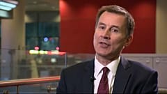 British Foreign Secretary Jeremy Hunt urges the EU to consider sanctions against Venezuela 