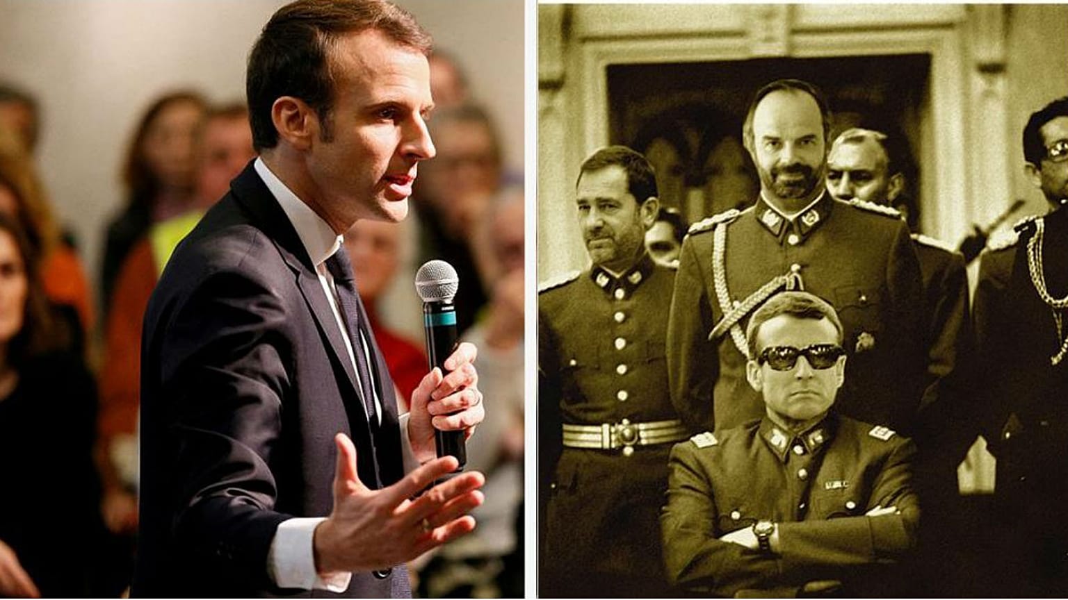 French authorities ask Google to remove photo with Macron's face superimposed on Pinochet