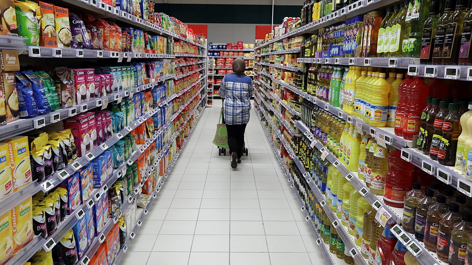 Importante subida de precios en Francia en los productos de alimentación 
