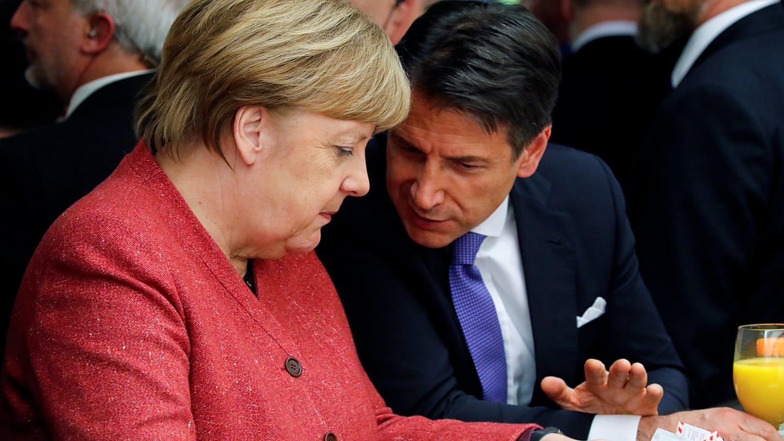 Video aufgetaucht! Conte zu Merkel: "Salvini ist gegen alle"