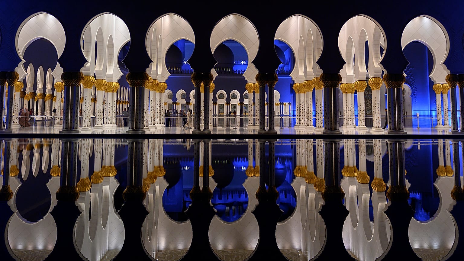 La moschea di Sheikh Zayed 
