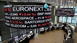 Paris stock exchange, operated by Euronext NV