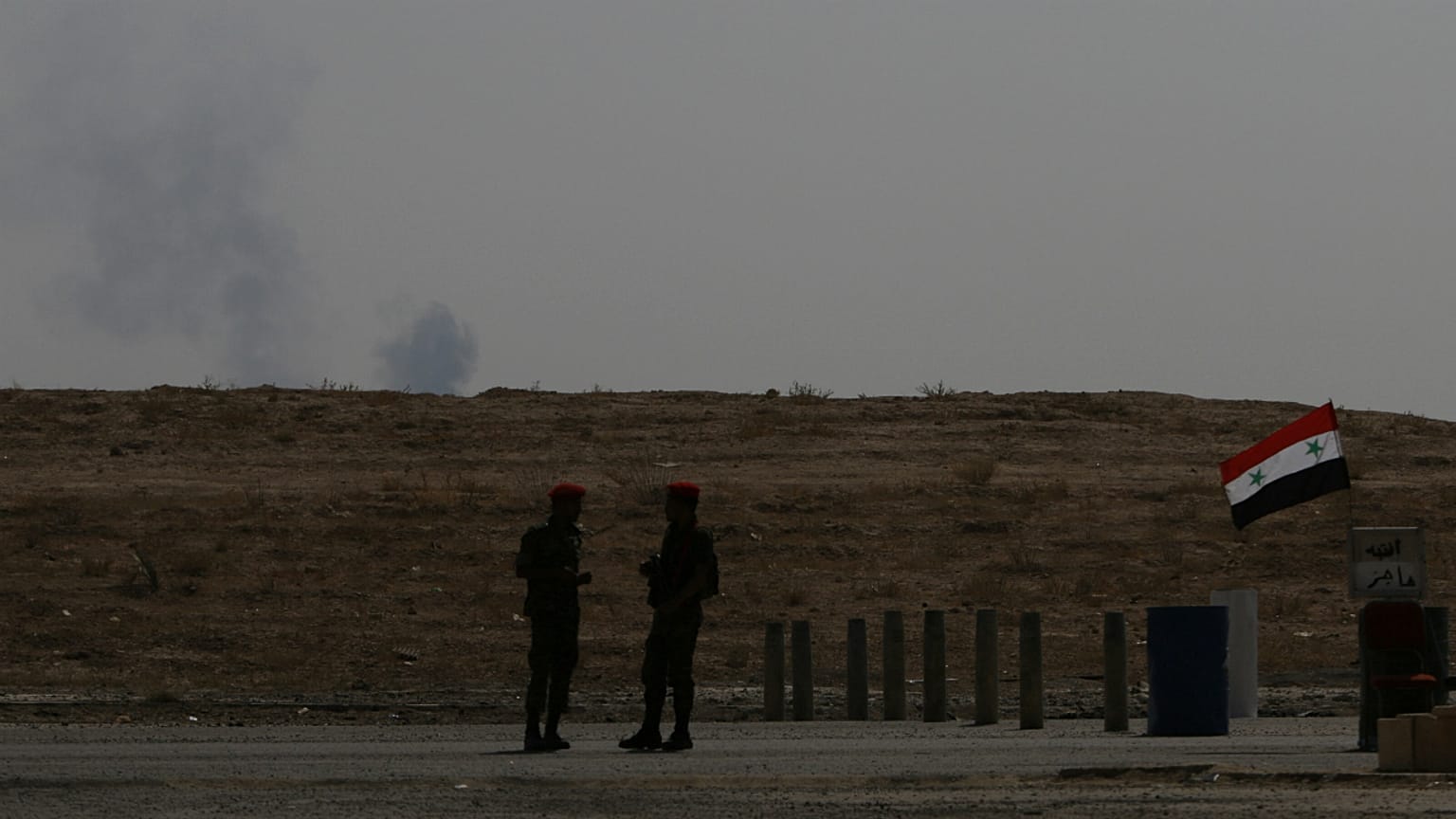 حمله هوایی ائتلاف تحت رهبری آمریکا به مواضع ارتش سوریه