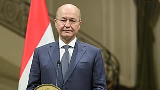 Irak Cumhurbaşkanı'ndan Trump'a: İran'ı gözetlemek için bizden izin almadınız